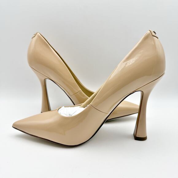 Sam Edelman Womens Antonia Pumps US 7.5 M EU 37.5 Beige Patent Leather NIB - Picture 8 of 13